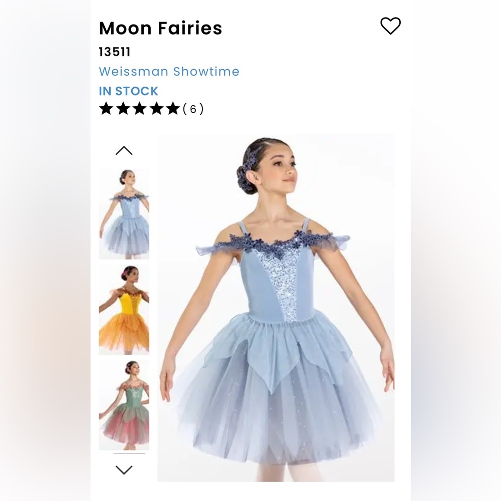 Weissman Blue and Purple Dance Dress